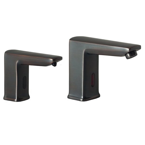 Macfaucets MP22 Matching Pair Of Faucet And Soap Dispenser, Venetian Bronze MP22 VB